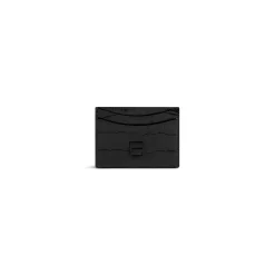 Portacarte Hourglass da Donna in Nero