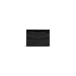 Portacarte Hourglass da Donna in Nero