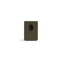 Portacarte Magnetico Cash  da Uomo in Verde Scuro