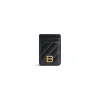 Portacarte Magnetico Crush Trapuntato da Donna in Nero
