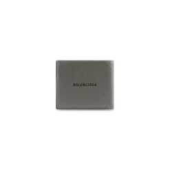 Portafoglio Cash Square Folded da Uomo in Grigio