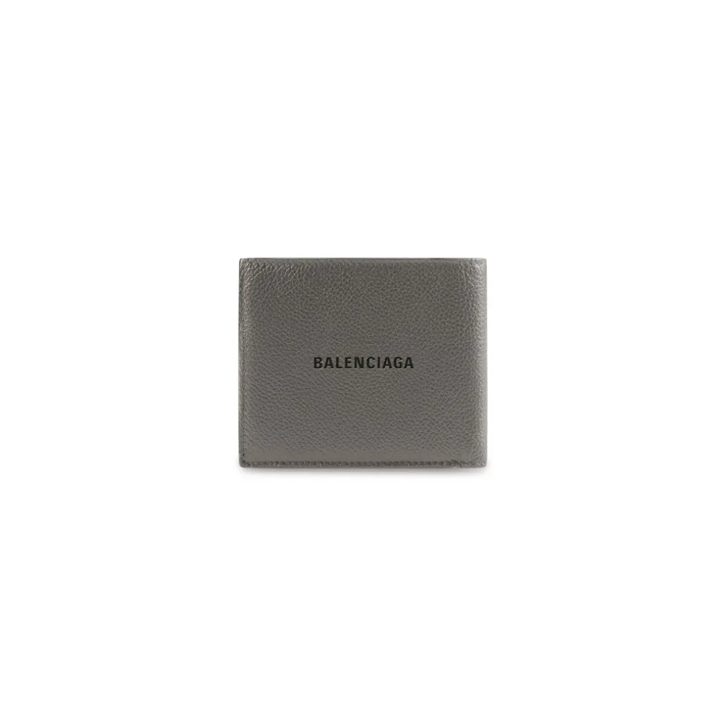 Portafoglio Cash Square Folded da Uomo in Grigio