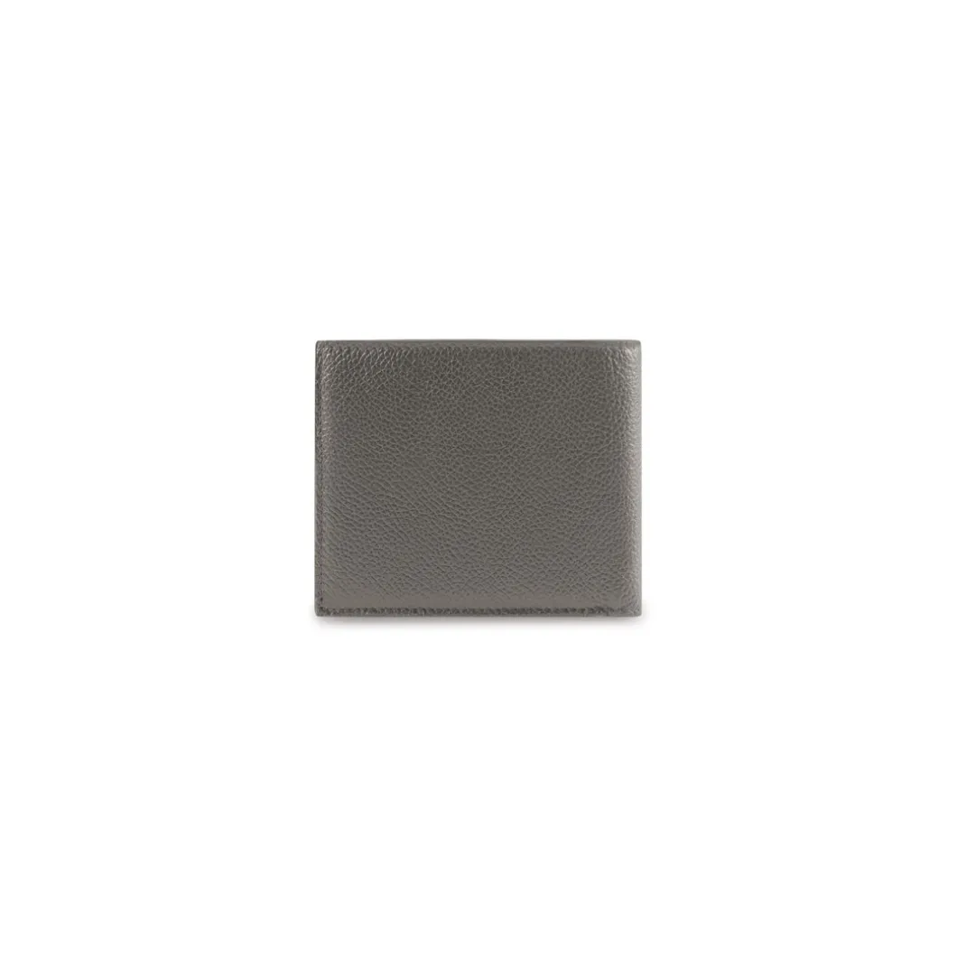 Portafoglio Cash Square Folded da Uomo in Grigio