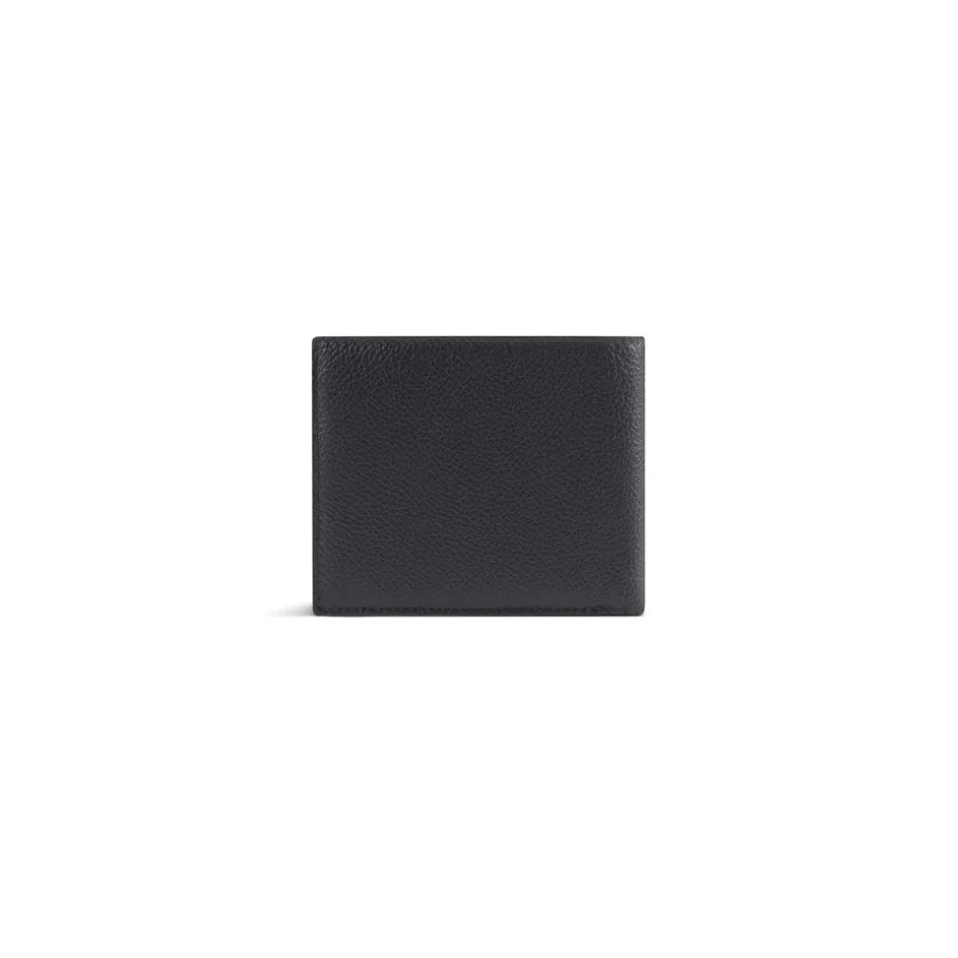 Portafoglio Cash Square Folded da Uomo in Nero
