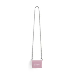 Portafoglio Con Catena Cash Mini da Donna in Rosa