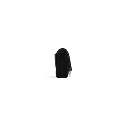Portafoglio Con Catena Hourglass In Jersey Di Velluto da Donna in Nero