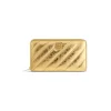 Portafoglio Continental Crush Metallizzato Trapuntato da Donna in Oro