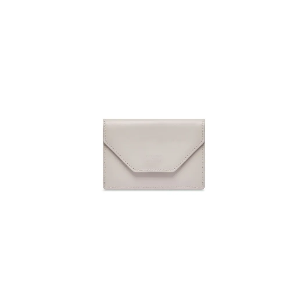 Portafoglio Envelope Mini da Donna in Beige Chiaro