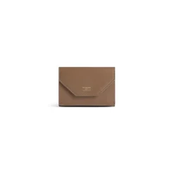 Portafoglio Envelope Mini  da Donna in Marrone Chiaro