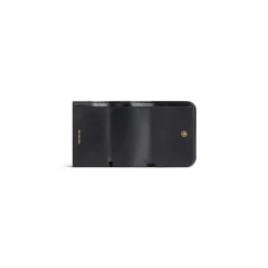 Portafoglio Monaco Mini  da Donna in Nero