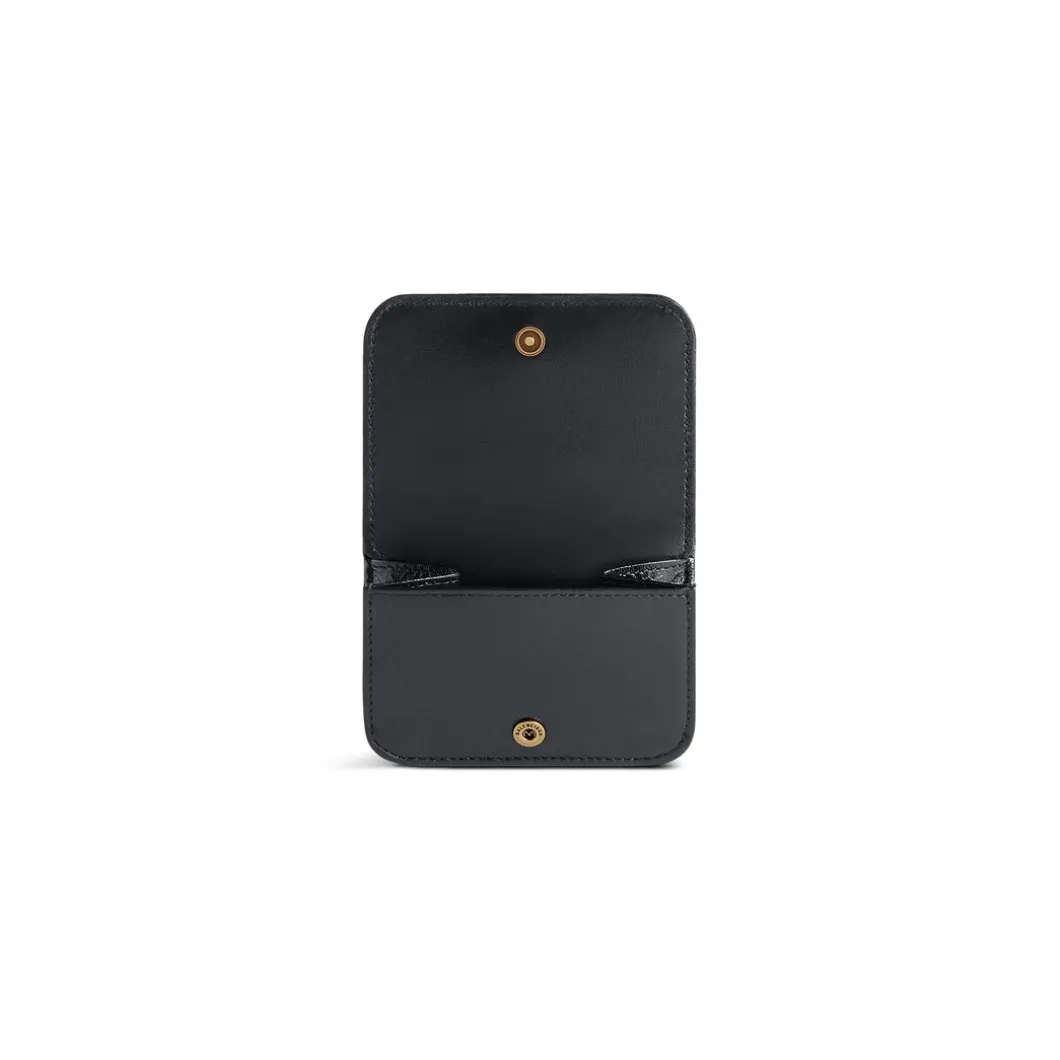 Portafoglio Monaco Mini da Donna in Nero