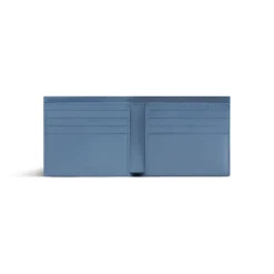 Portafoglio Pieghevole Quadrato Cash  da Uomo in Blu
