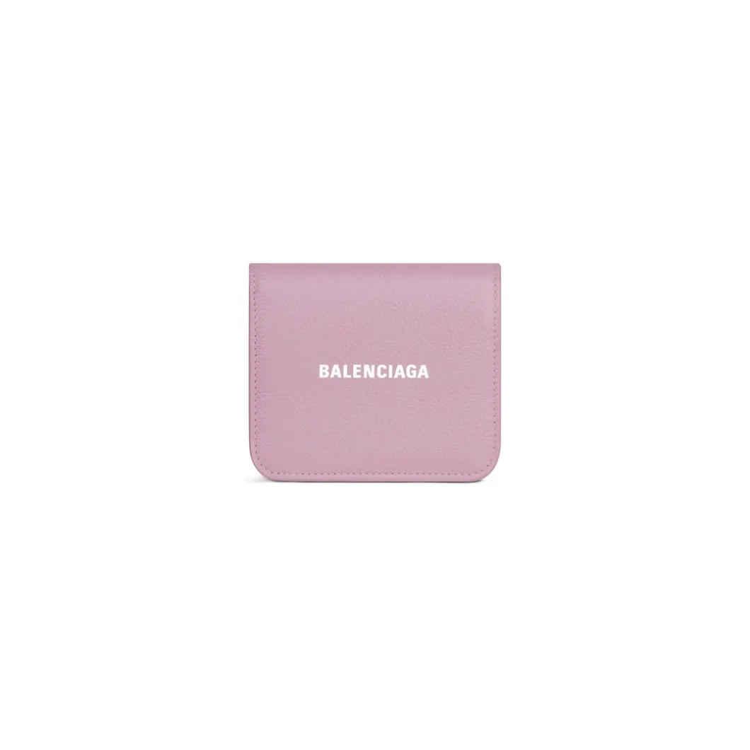 Portamonete Con Patta E Portacarte Cash da Donna in Rosa