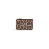 Portamonete E Portacarte Cash Grande Lungo Con Stampa Leopardata da Donna in Beige
