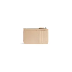Portamonete E Portacarte Cash Grande Lungo da Donna in Beige/nero