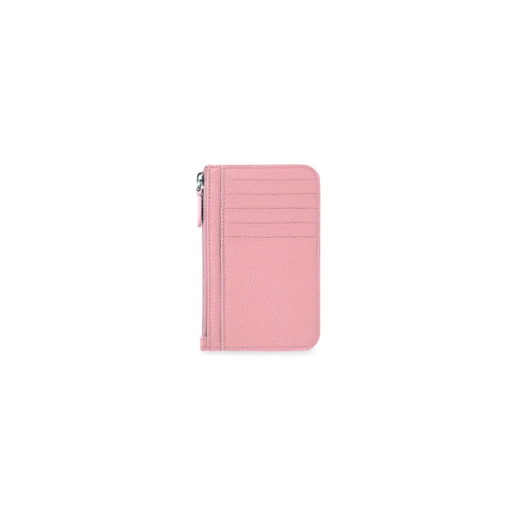 Portamonete E Portacarte Cash Grande Lungo da Donna in Rosa
