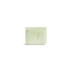 Portamonete E Portacarte Con Patta Cash Con Stampa Lillies  da Donna in Verde