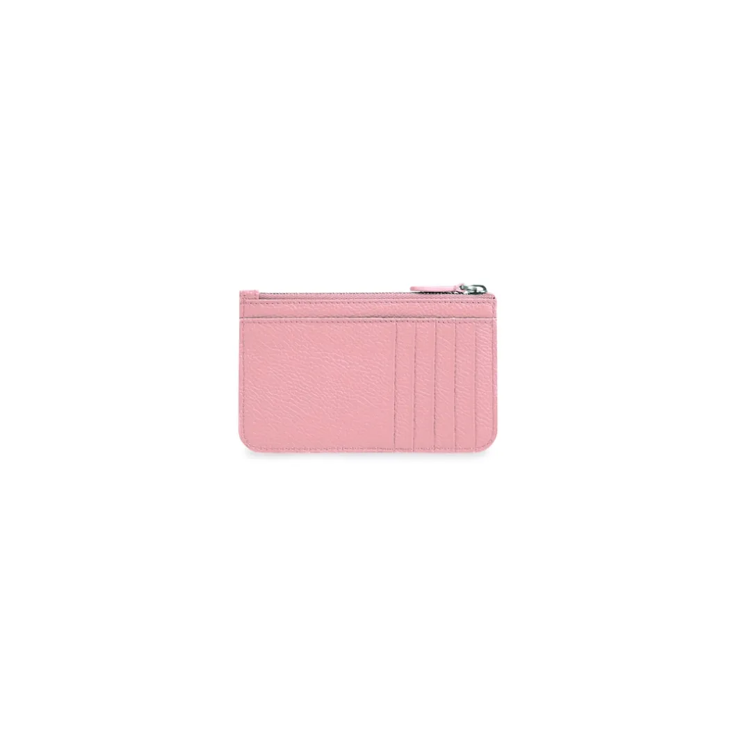 Portamonete E Portacarte Cash Grande Lungo da Donna in Rosa