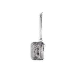 Portamonete Le Cagole Metallizzato da Donna in Argento