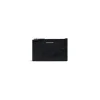 Portamonete Lungo E Portacarte Embossed Monogram In Pelle Box da Uomo in Nero