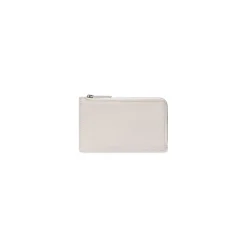 Portamonete Lungo E Portacarte Envelope da Donna in Beige Chiaro