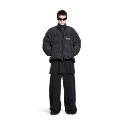 Puffer C-shape Political Campaign da Donna in Nero