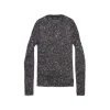 Pullover Aderente da Donna in Nero