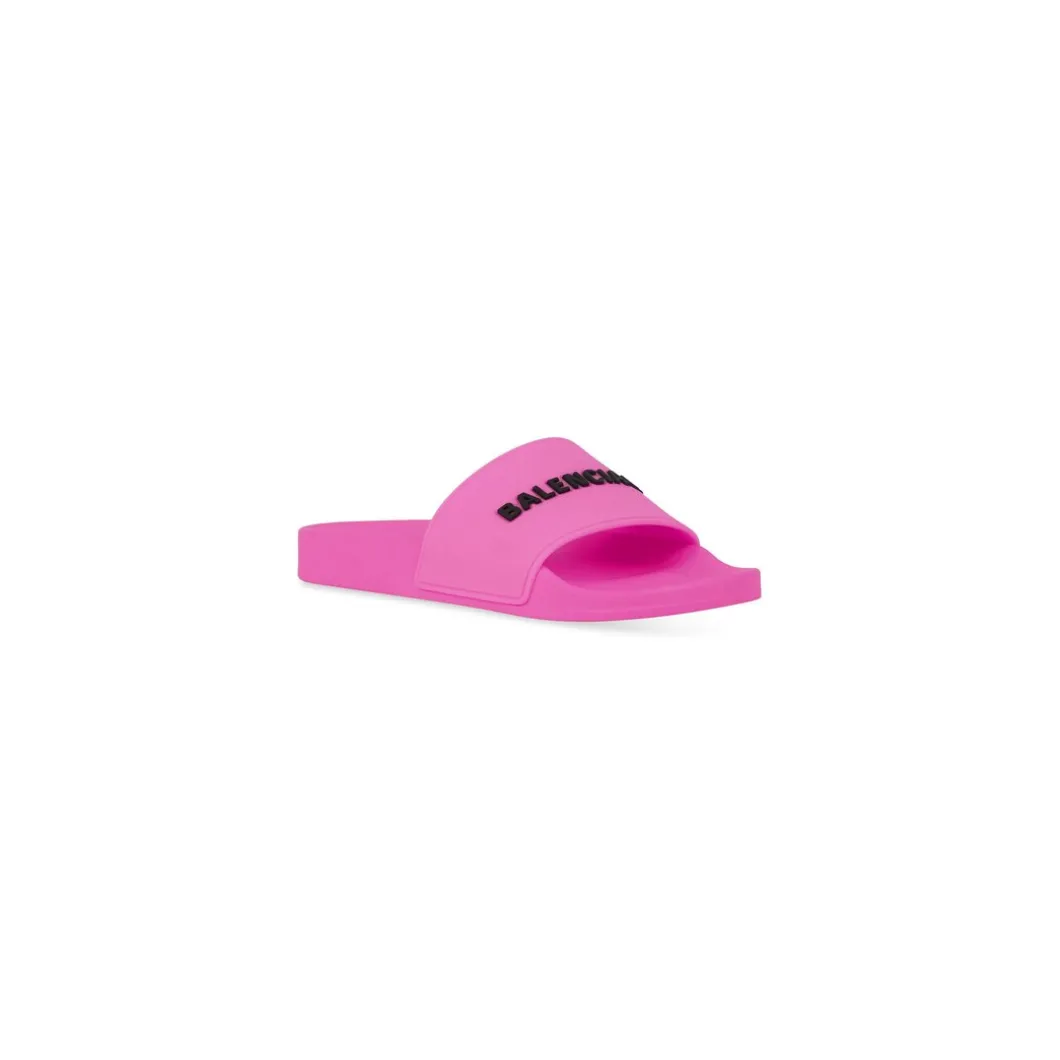 Sandali Bassi Pool Slide da Donna in Rosa Fluo