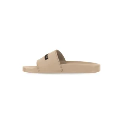 Sandali Bassi Pool Slide da Donna in Beige