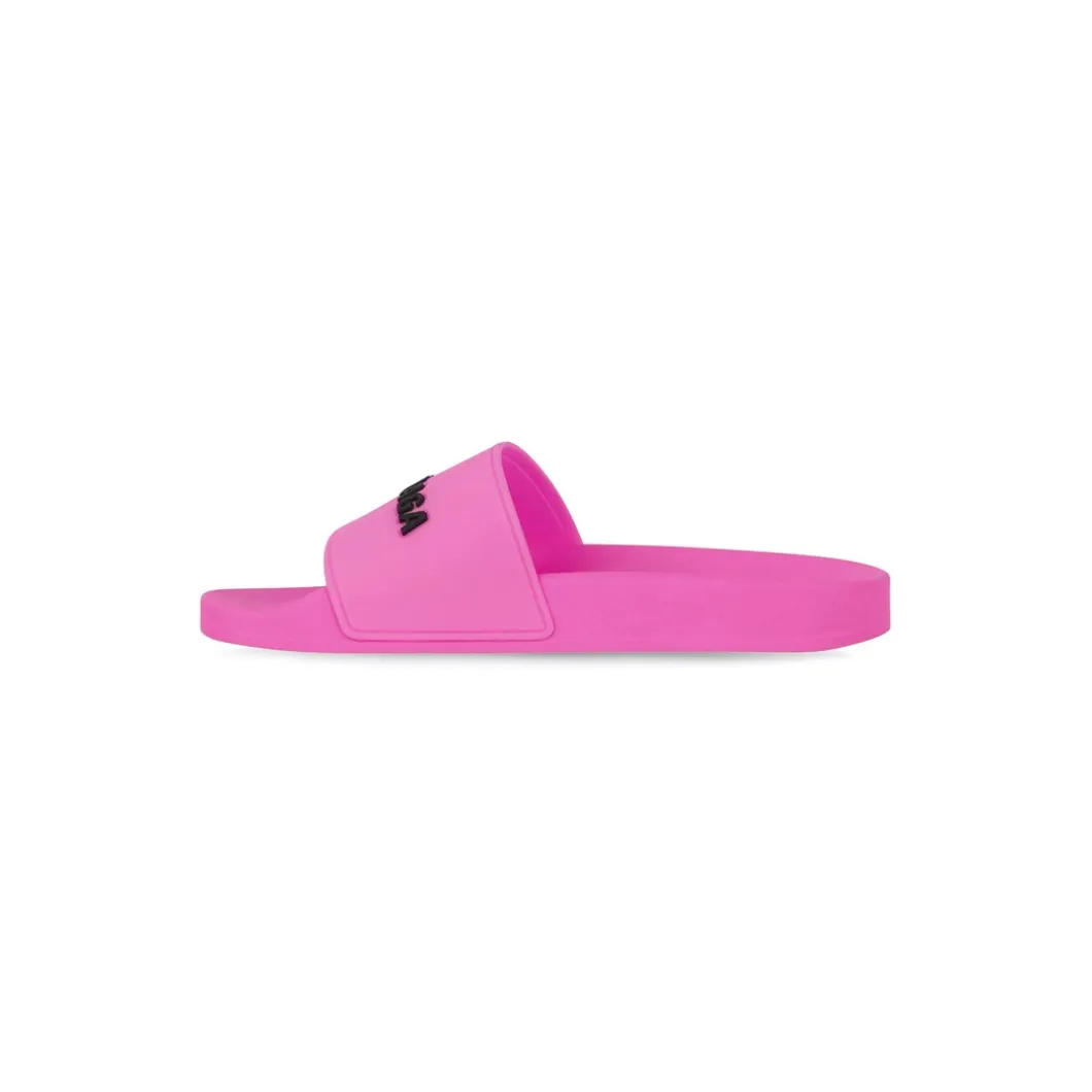 Sandali Bassi Pool Slide da Donna in Rosa Fluo