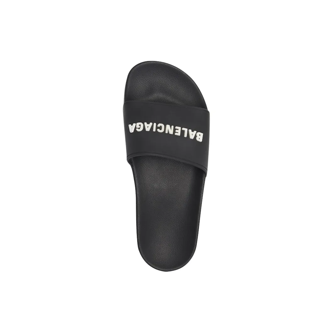 Sandali Bassi Pool Slide da Donna in Nero