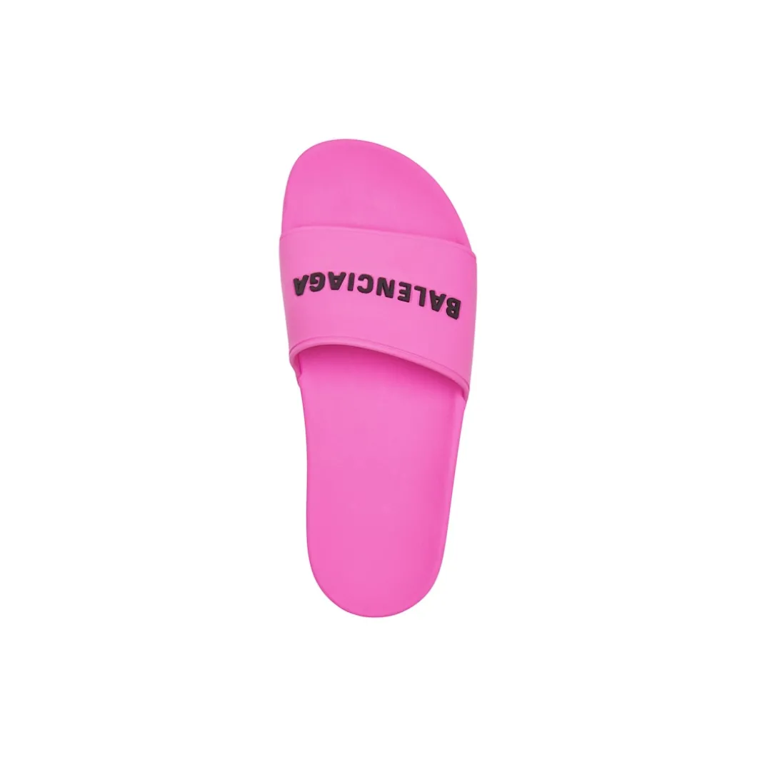 Sandali Bassi Pool Slide da Donna in Rosa Fluo
