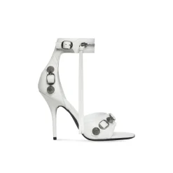 Sandali Cagole 110 Mm  da Donna in Bianco Ottico