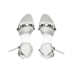 Sandali Cagole 110 Mm  da Donna in Bianco Ottico