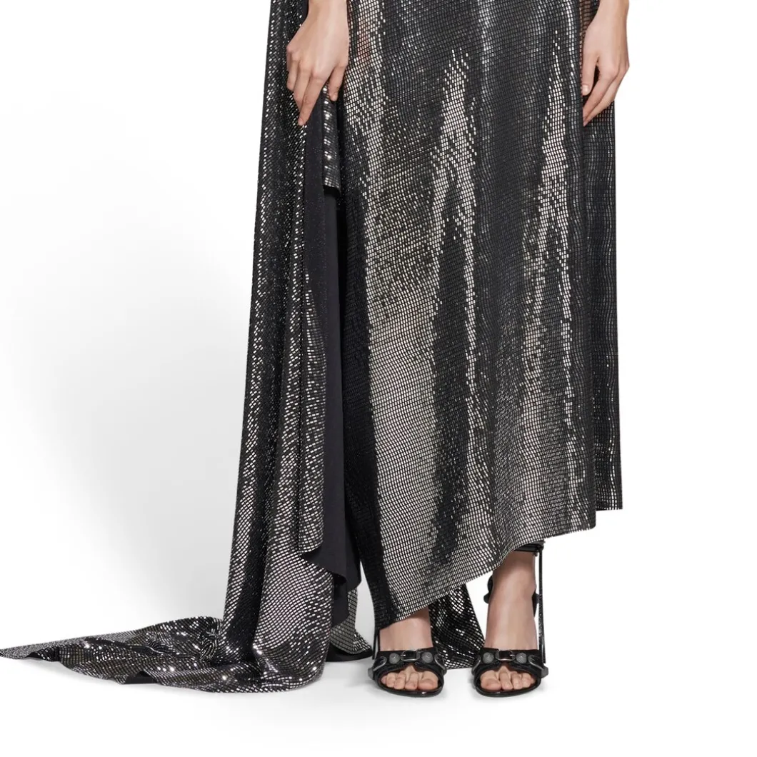 Sandali Cagole 110 Mm da Donna in Nero