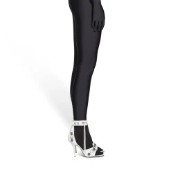 Sandali Cagole 110 Mm  da Donna in Bianco Ottico