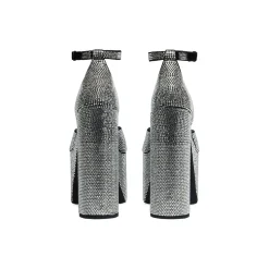 Sandali Camden 160 Mm  Con Strass  da Donna in Nero