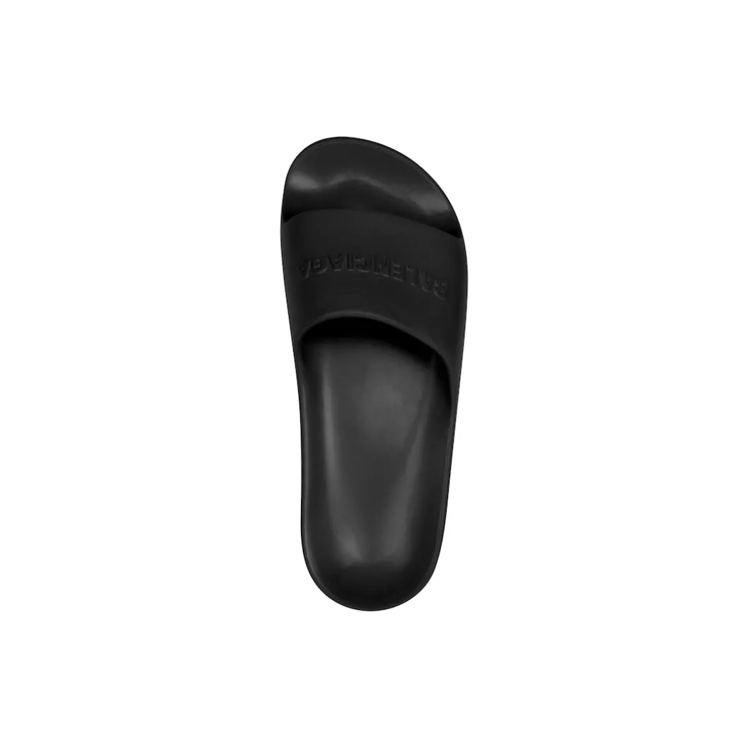 Sandali Chunky Slide da Donna in Nero