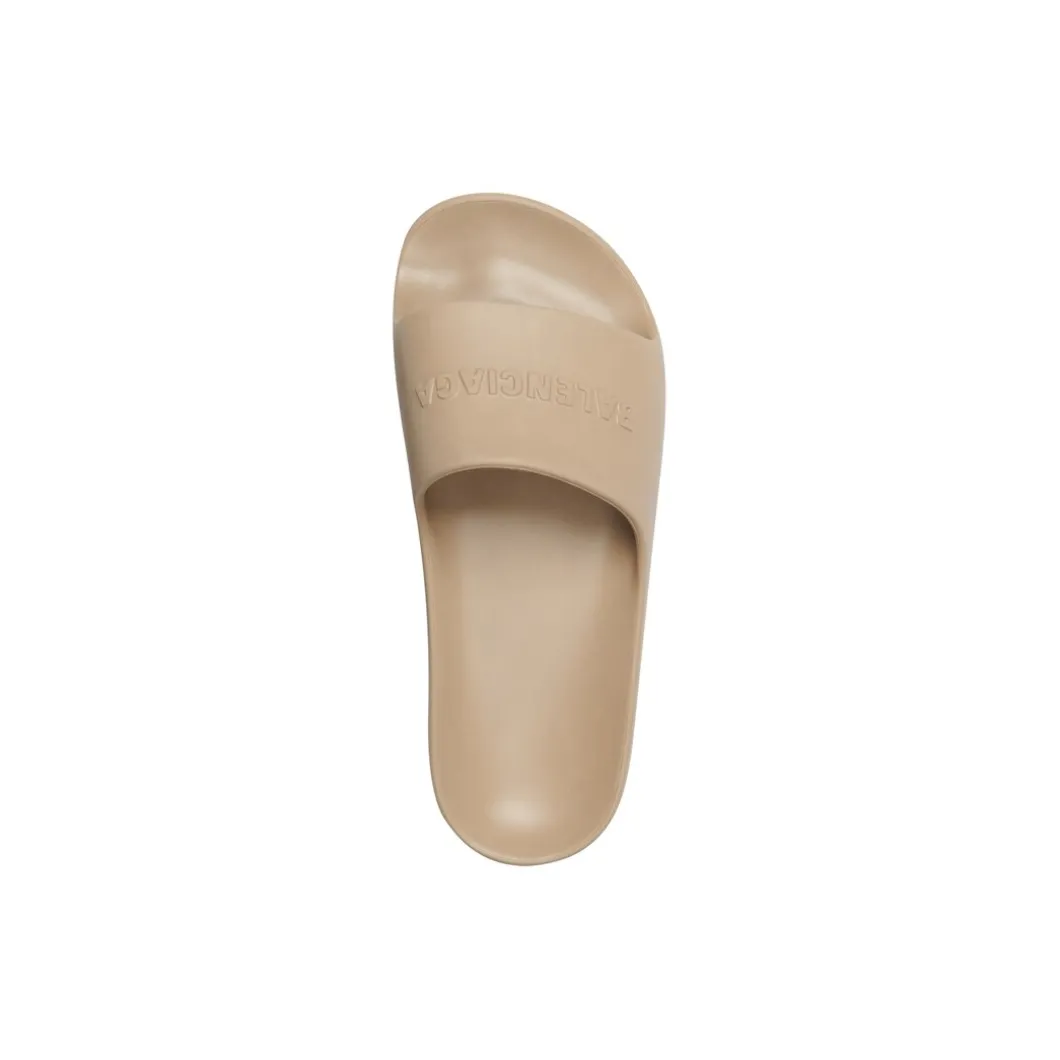 Sandali Chunky Slide da Donna in Marrone