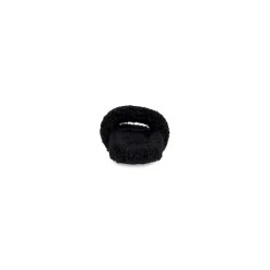 Sandali Furry Slide da Donna in Nero