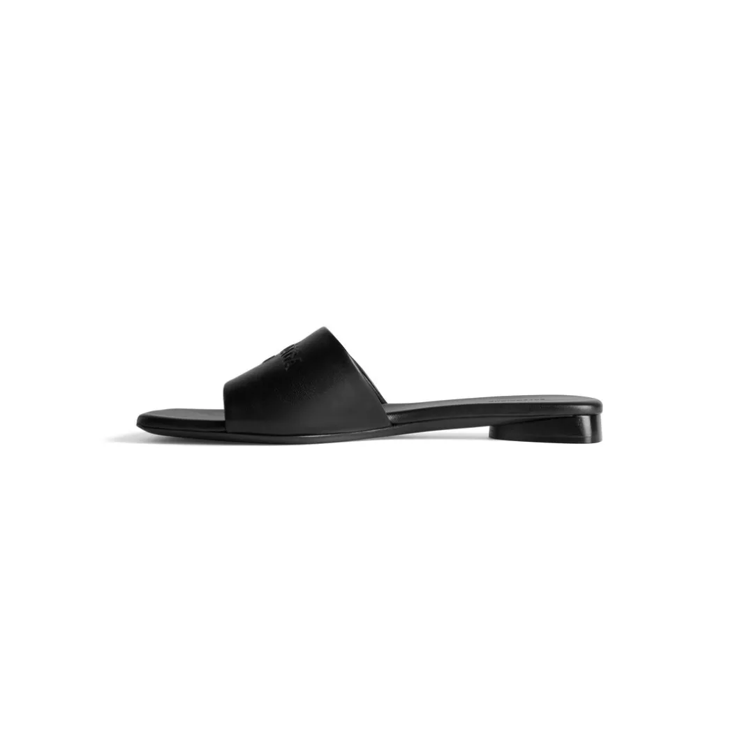 Sandali Piatti Duty Free da Donna in Nero