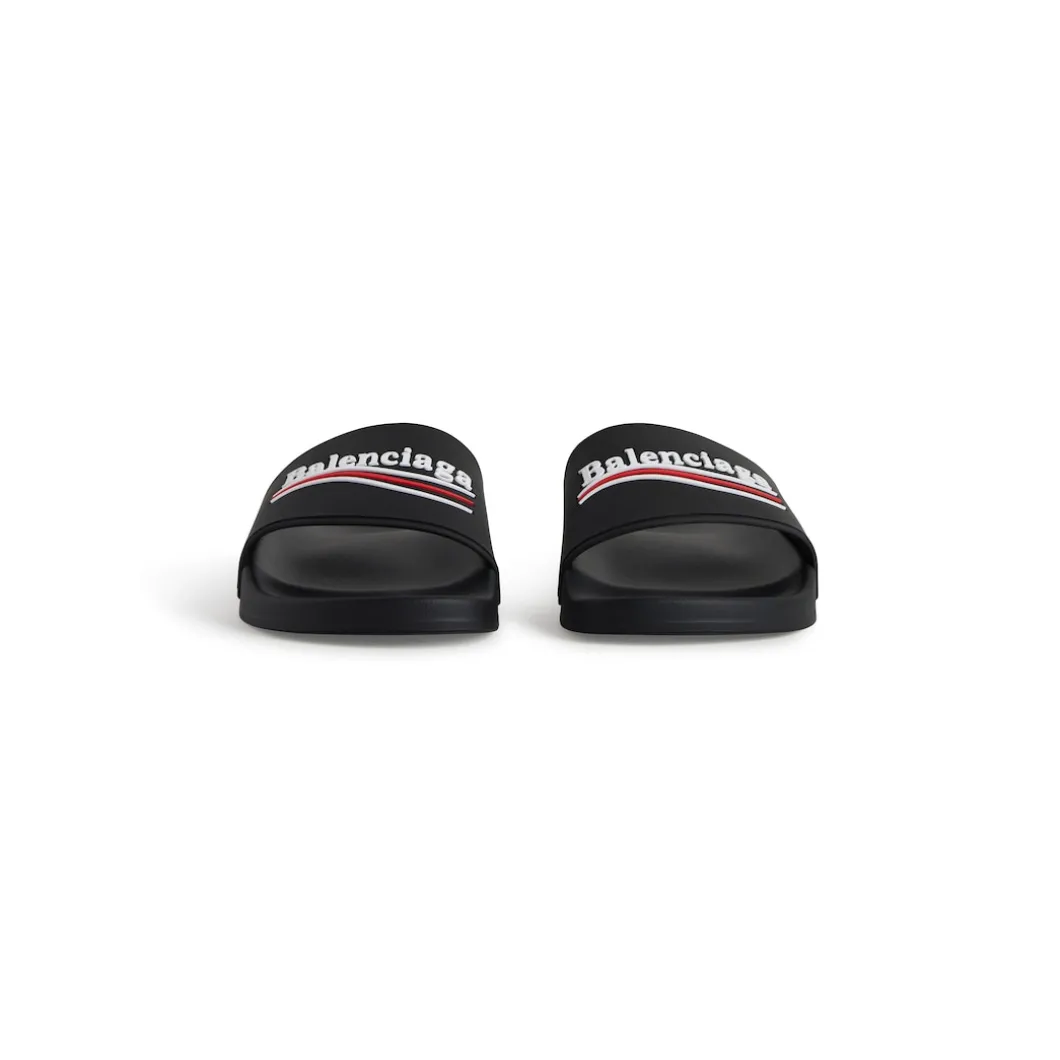 Sandali Pool Slide da Donna in Nero