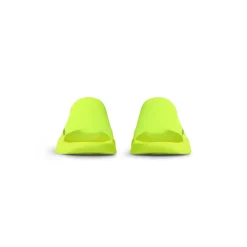 Sandali Slide Speed 2.0 In Maglia Riciclata da Uomo in Giallo Fluo