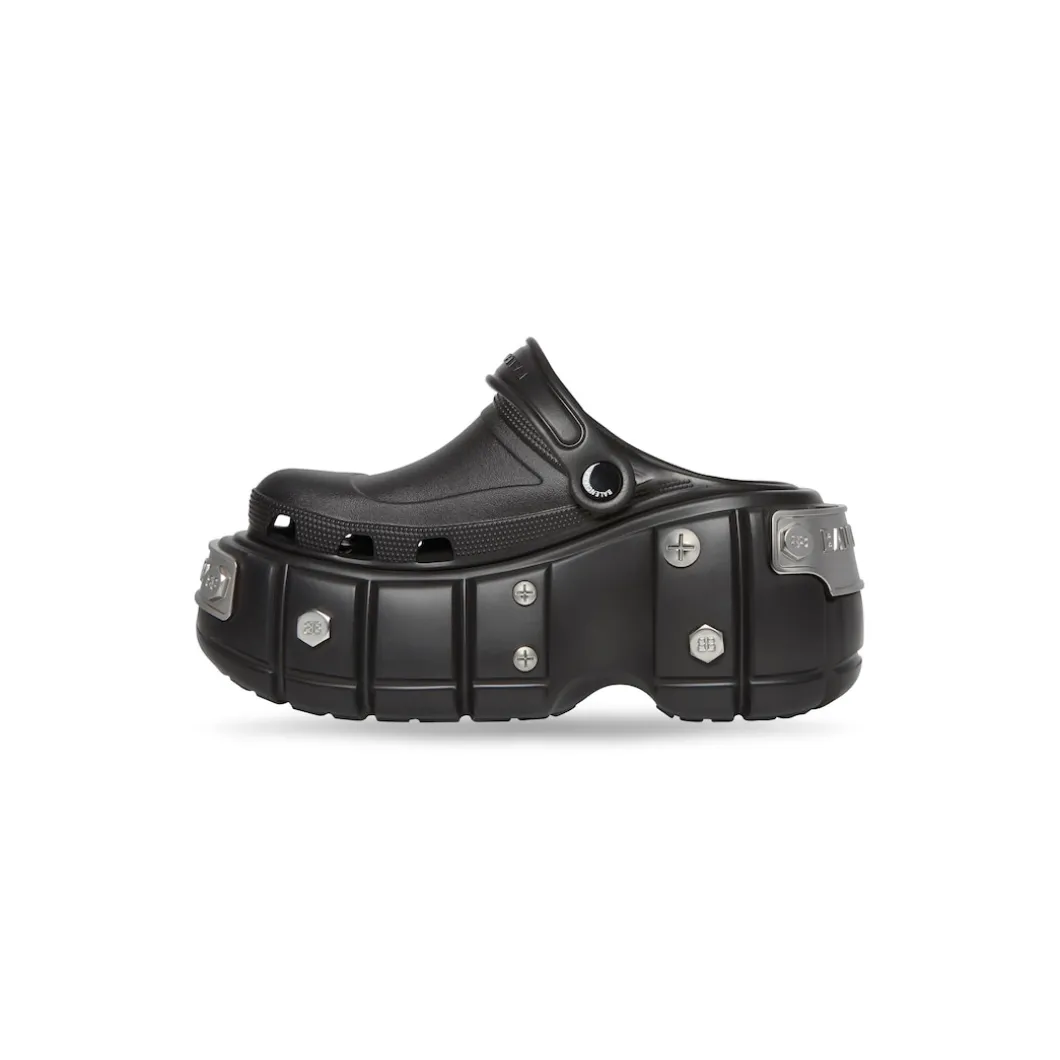 Sandali Slip-on Hardcrocs™ da Donna in Nero