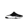 Sandali Slip-on Speed In Maglia Riciclata da Donna in Nero