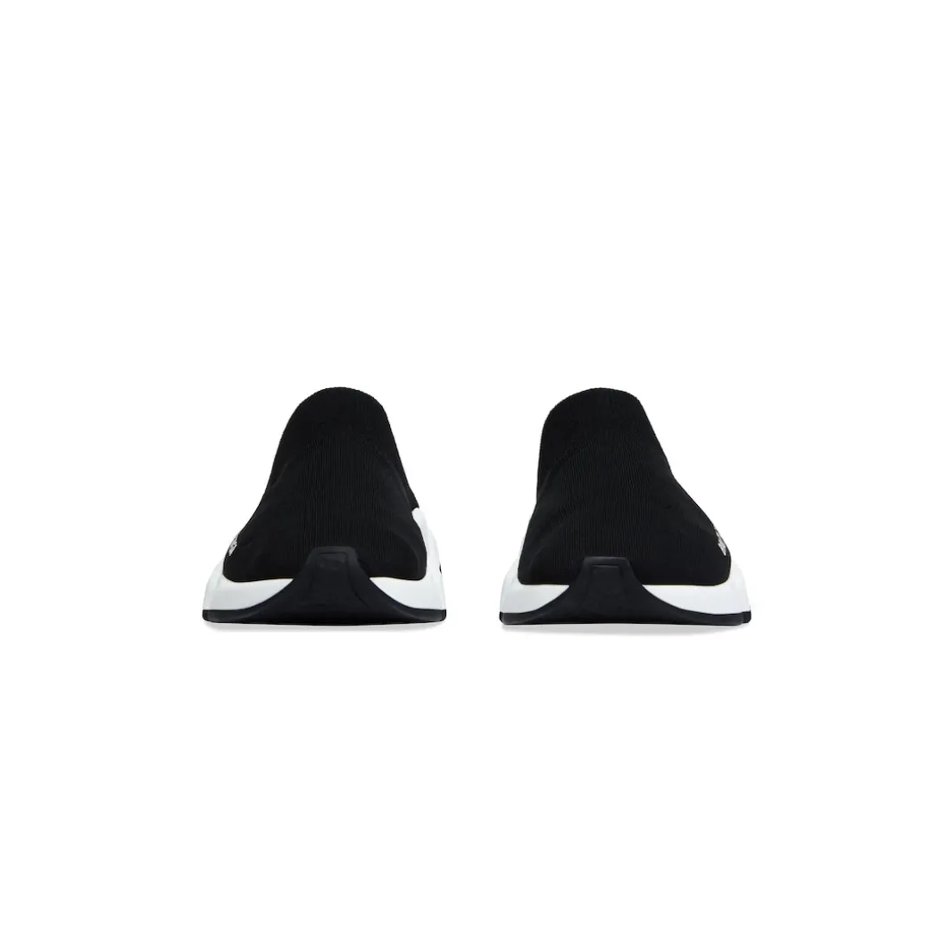 Sandali Slip-on Speed In Maglia Riciclata da Donna in Nero