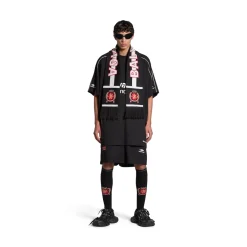 Sciarpa Paris Soccer in Nero/bianco