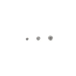 Set Orecchini Cagole  in Argento Anticato