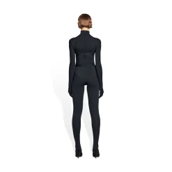 Set Sporty Bikini  da Donna in Nero