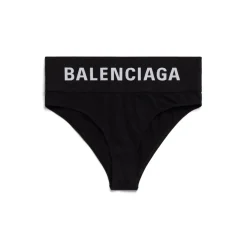 Slip Con Elastico Alto da Donna in Nero